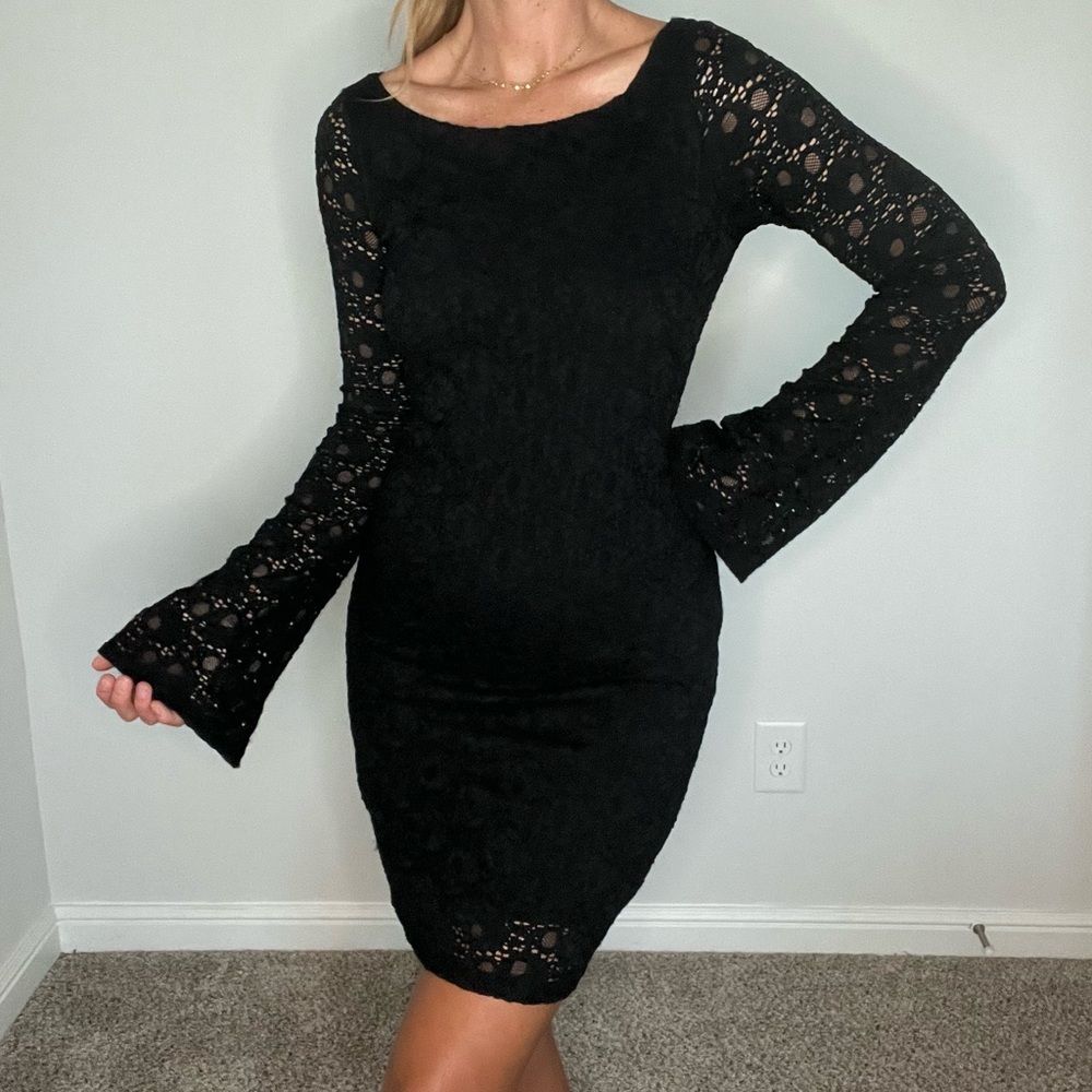 VICTORIA SECRET BLACK LACE DRESS !! 🖤